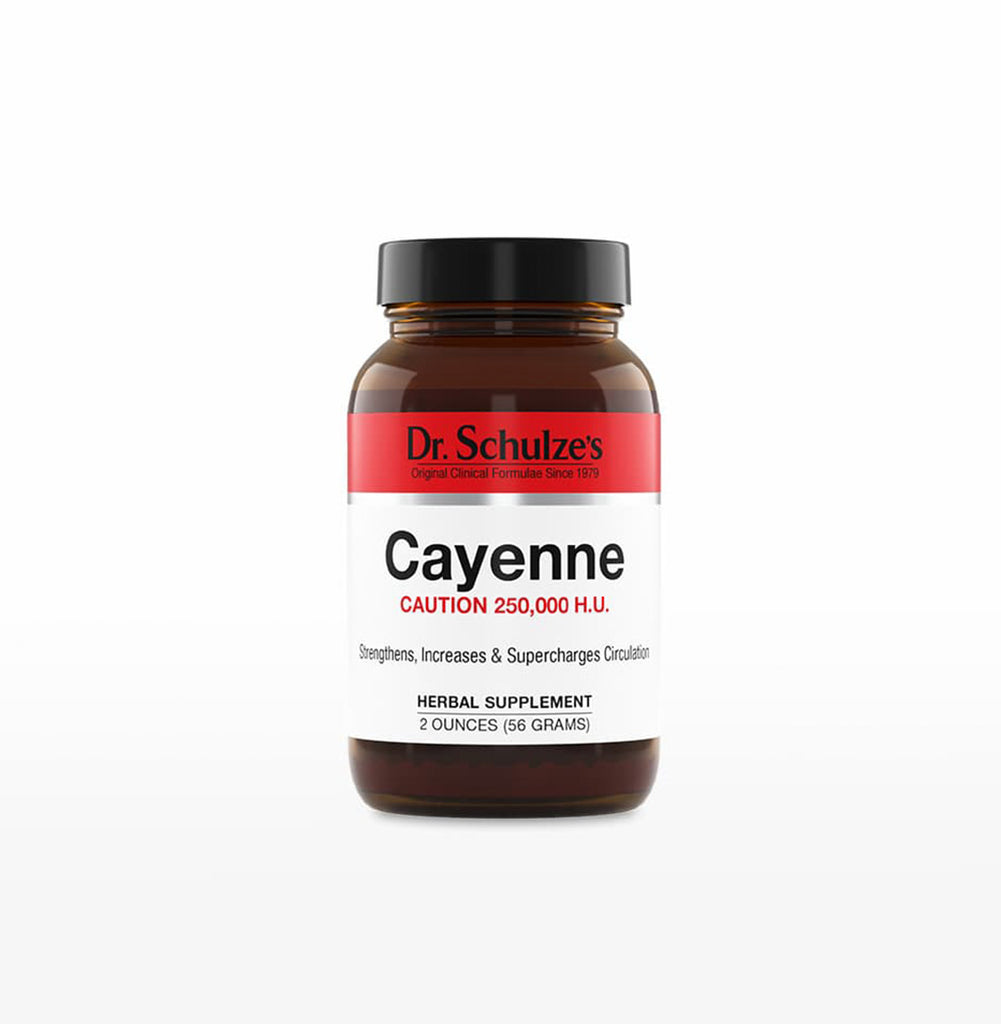 Cayenne von Dr. Schulze - Den Kreislauf natürlich fördern